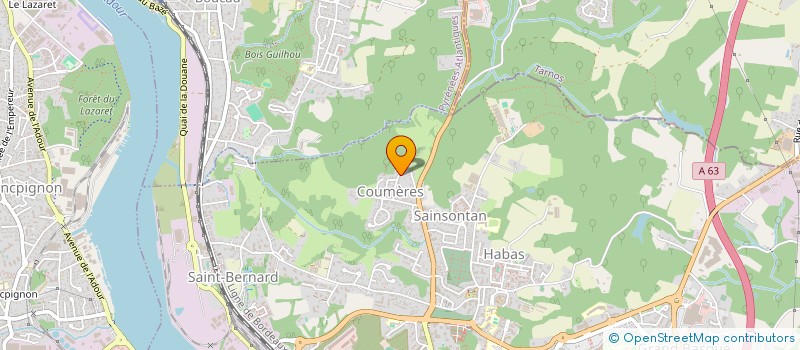 localisation de l'entreprise SCI BEATA à BAYONNE