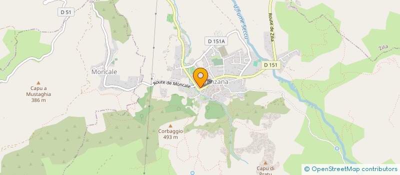 localisation de l'entreprise SCI BEATA à CALENZANA