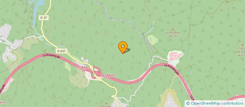 localisation de l'entreprise SCI BEATRICE à FREJUS