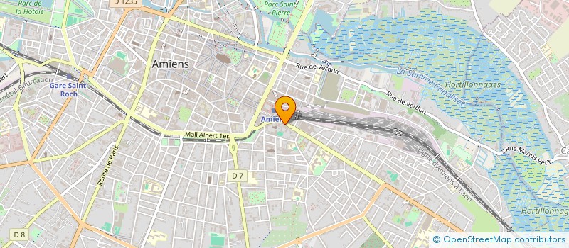 localisation de l'entreprise SCI BEATRICE à AMIENS