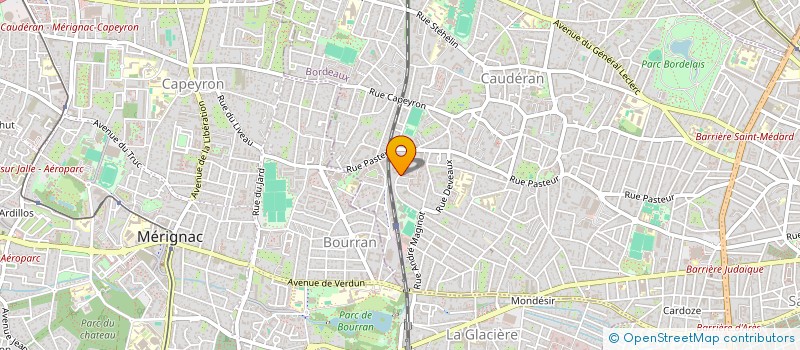 localisation de l'entreprise SCI BEATRICE  BORDEAUX