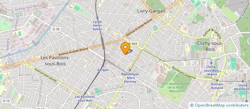 localisation de l'entreprise SCI BEATRICE à LIVRY-GARGAN