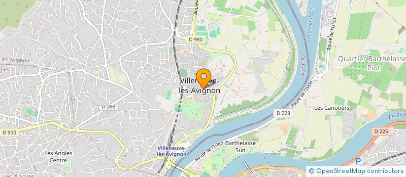 localisation de l'entreprise SCI BEATRICE ET ALAIN ZAKARIAN  VILLENEUVE-LES-AVIGNON