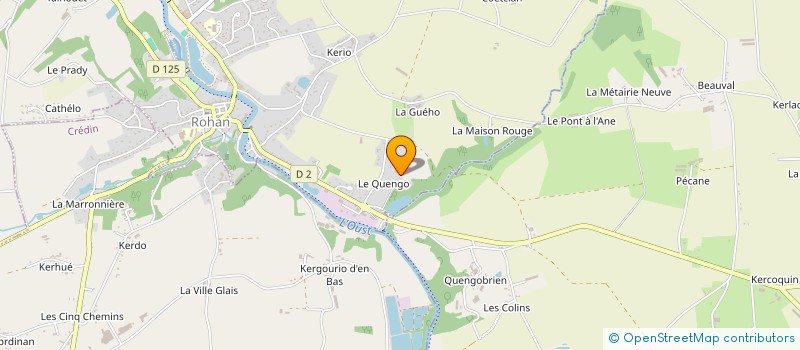 localisation de l'entreprise SCI BEATTIE  ROHAN