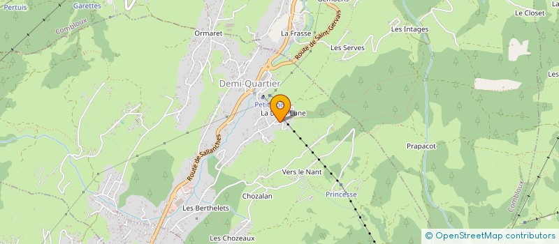 localisation de l'entreprise SCI BEAU CHAMP  DEMI-QUARTIER