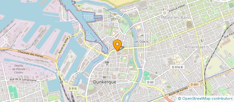 localisation de l'entreprise SCI BEAU JARDIN à DUNKERQUE