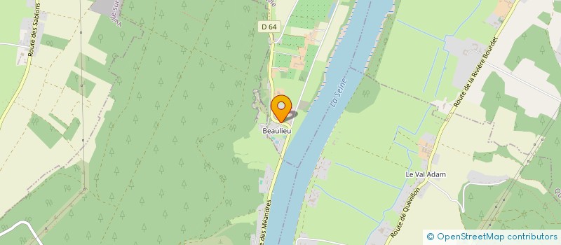 localisation de l'entreprise SCI BEAU LIEU  BARDOUVILLE