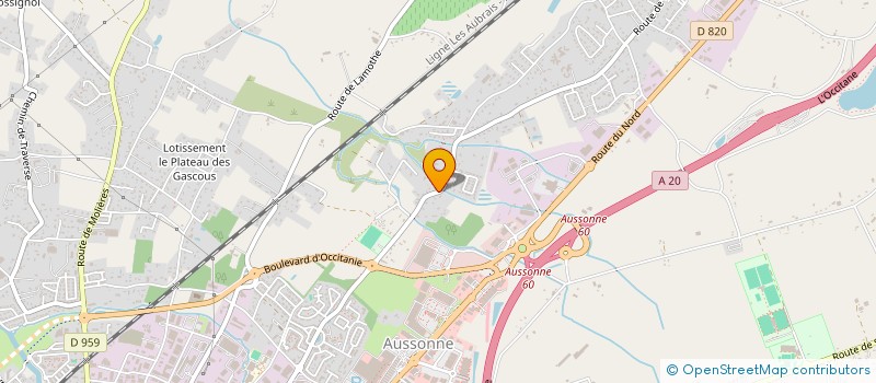 localisation de l'entreprise SCI BEAU PARIS  MONTAUBAN