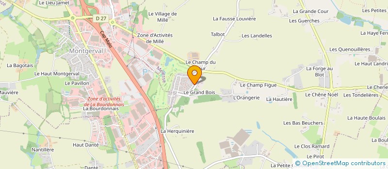 localisation de l'entreprise SCI BEAU REGARD  MELESSE