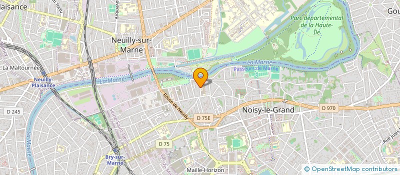 localisation de l'entreprise SCI BEAU REVE à NOISY-LE-GRAND