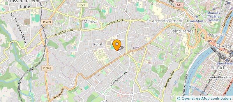 localisation de l'entreprise SCI BEAU REVEIL à LYON