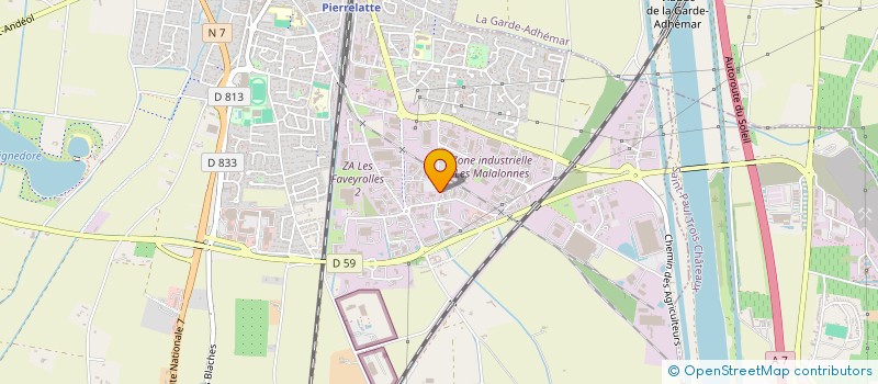 localisation de l'entreprise SCI BEAU RIVAGE  BANDOL