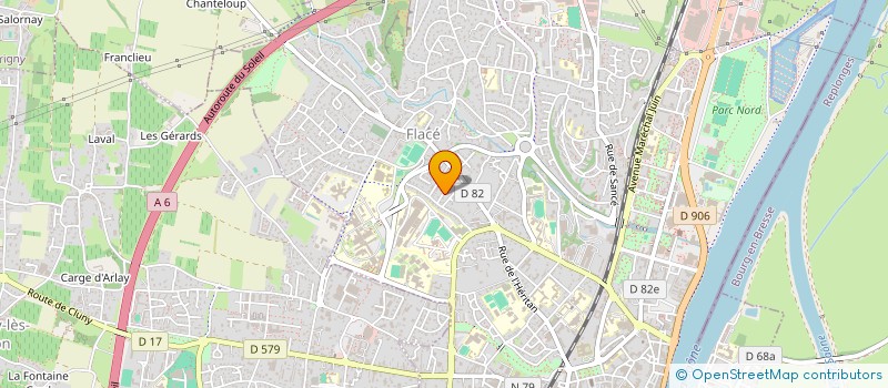 localisation de l'entreprise SCI BEAU SITE  MACON