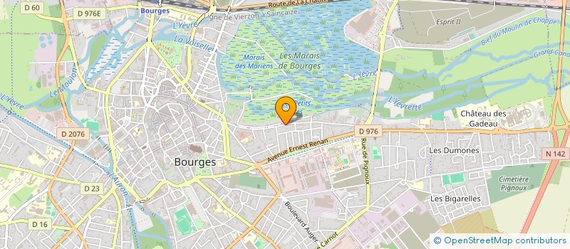 localisation de l'entreprise SCI BEAU SOLEIL  BOURGES