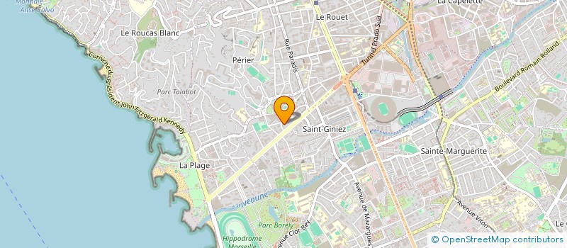 localisation de l'entreprise SCI BEAU SOLEIL à MARSEILLE