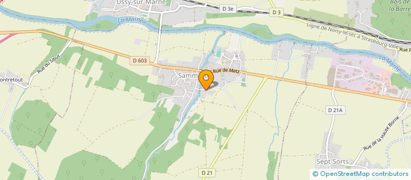 localisation de l'entreprise SCI BEAU VALLON  SAMMERON