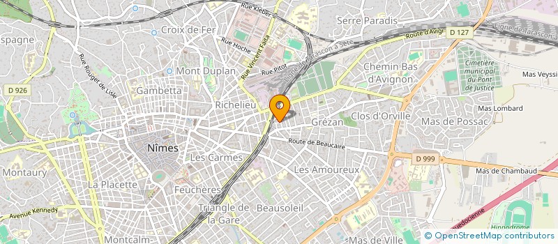 localisation de l'entreprise SCI BEAUCAIRE  NIMES