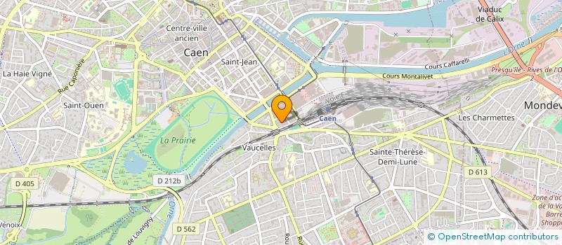 localisation de l'entreprise SCI BEAUCE à CAEN