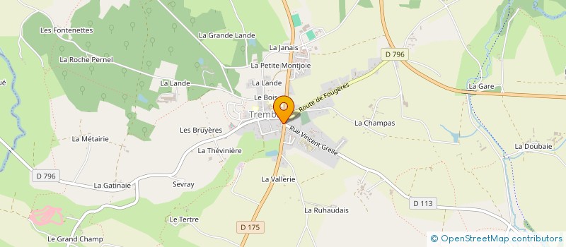 localisation de l'entreprise SCI BEAUCE  SAINT-MARC-LE-BLANC