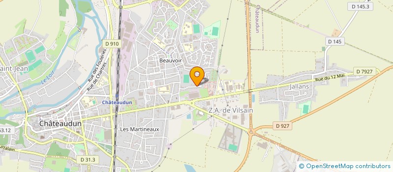 localisation de l'entreprise SCI BEAUCE à CHATEAUDUN