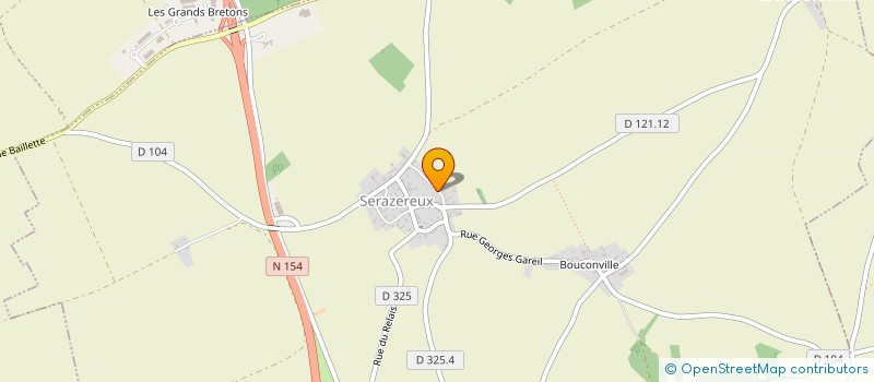 localisation de l'entreprise SCI BEAUCE BRETAGNE à SERAZEREUX