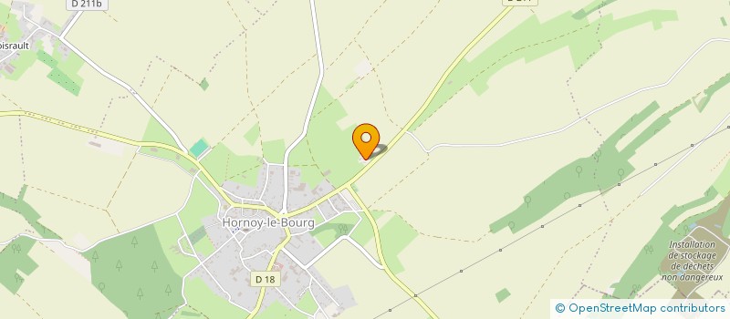 localisation de l'entreprise SCI BEAUCE ET MARAIS  HORNOY-LE-BOURG