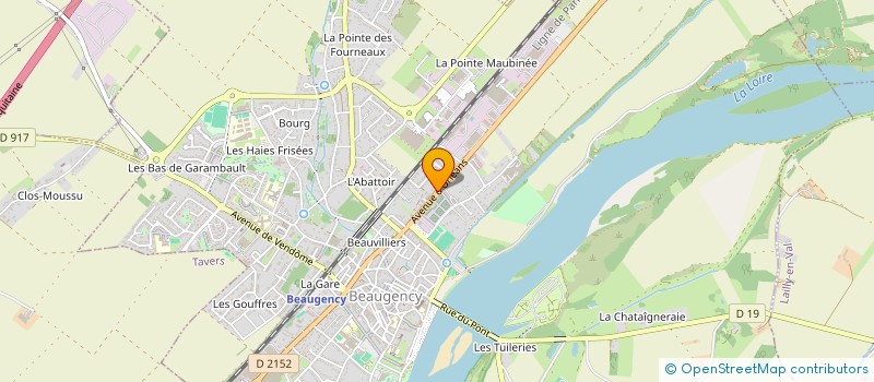 localisation de l'entreprise SCI BEAUCE VAL DE LOIRE  BEAUGENCY