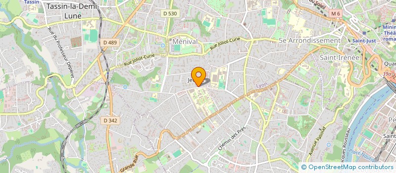 localisation de l'entreprise SCI BEAUCHAMP  LYON