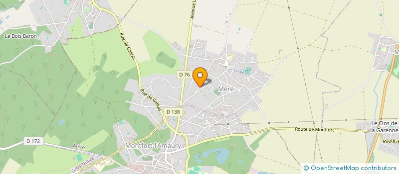 localisation de l'entreprise SCI BEAUCHENE  MERE