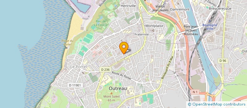 localisation de l'entreprise SCI BEAUCLERC  LE PORTEL