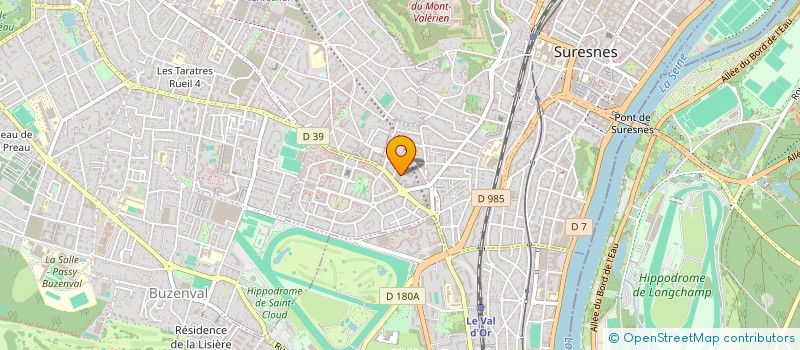 localisation de l'entreprise SCI BEAUCOURT DOSDA à SURESNES