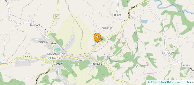 localisation de l'entreprise SCI BEAUDIER  NOUSSE