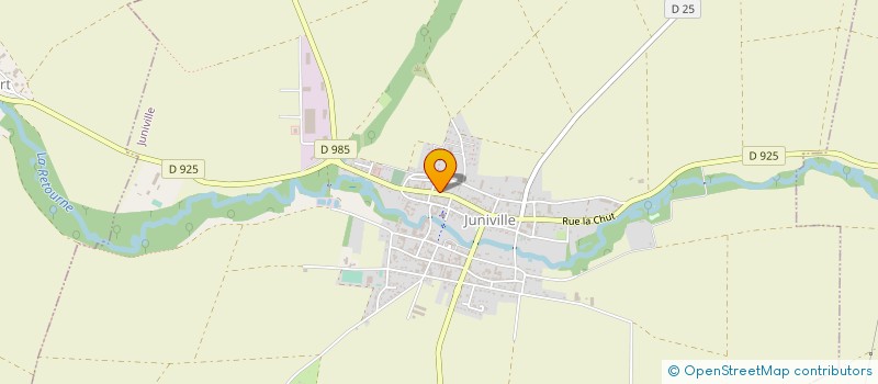 localisation de l'entreprise SCI BEAUDOUX GERARD  JUNIVILLE