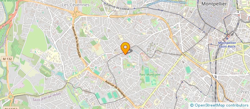 localisation de l'entreprise SCI BEAUFILS DU CLOS à MONTPELLIER