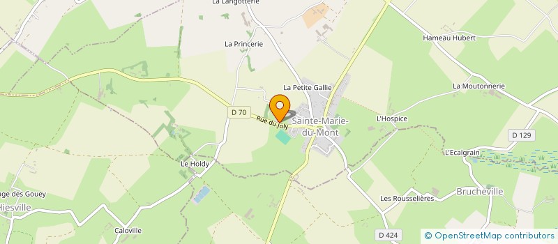 localisation de l'entreprise SCI BEAUFORT à CARENTAN-LES-MARAIS
