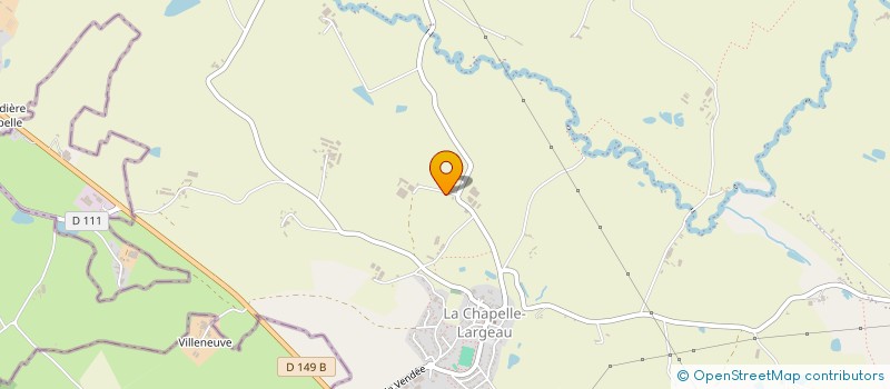 localisation de l'entreprise SCI BEAUFORT  MAULEON