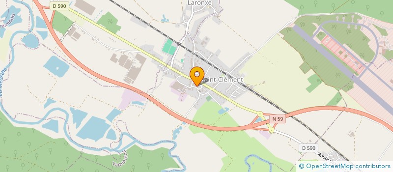 localisation de l'entreprise SCI BEAUFORT VOHMANN  SAINT-CLEMENT