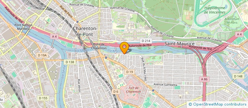 localisation de l'entreprise SCI BEAUG à MAISONS-ALFORT