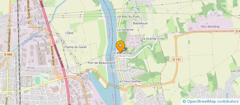 localisation de l'entreprise SCI BEAUHOME  BEAUREGARD