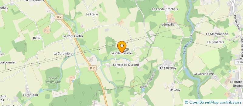 localisation de l'entreprise SCI BEAUJACIEUX  BEAUSSAIS-SUR-MER