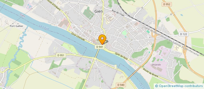 localisation de l'entreprise SCI BEAUJEU BERRY  GIEN
