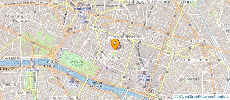 localisation de l'entreprise SCI BEAUJOLAIS III  PARIS