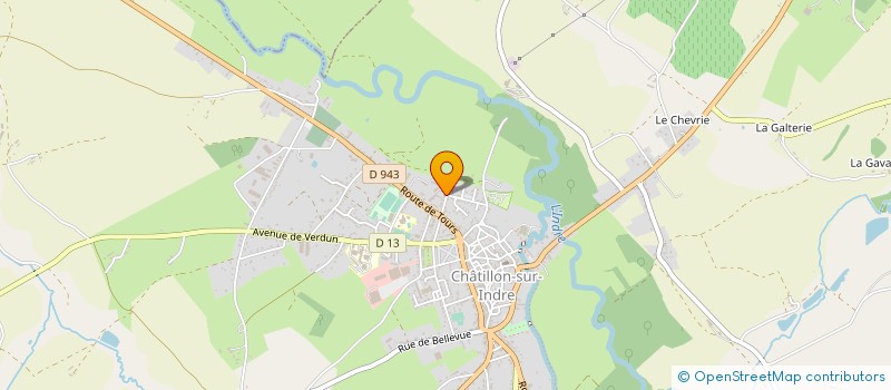 localisation de l'entreprise SCI BEAULIEU à CLION