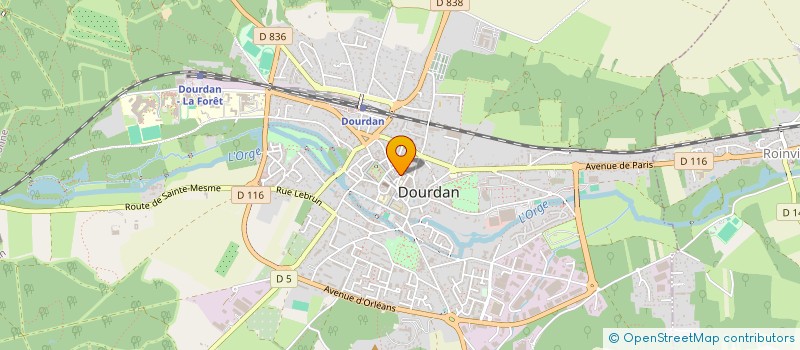 localisation de l'entreprise SCI BEAULIEU  DOURDAN