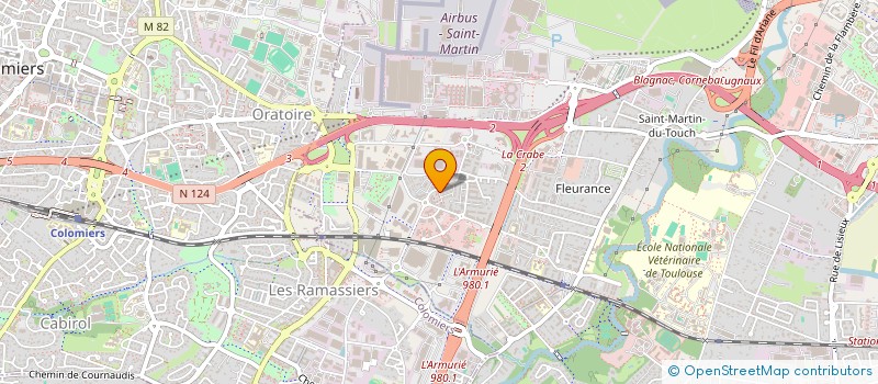 localisation de l'entreprise SCI BEAULIEU à TOULOUSE
