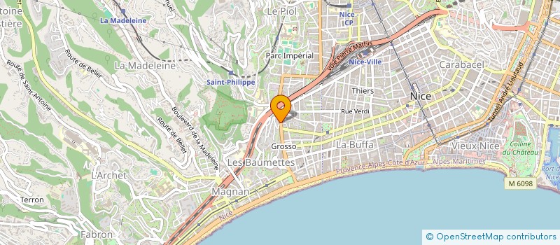 localisation de l'entreprise SCI BEAULIEU APARTMENTS  NICE