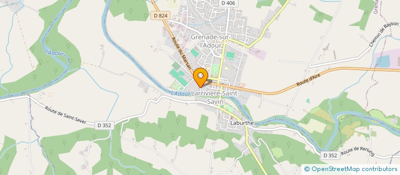 localisation de l'entreprise SCI BEAUMARD  GRENADE-SUR-L'ADOUR