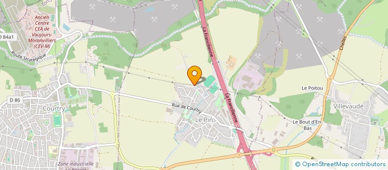localisation de l'entreprise SCI BEAUMEIND à LE PIN