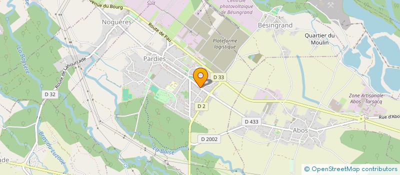 localisation de l'entreprise SCI BEAUMON  PARDIES