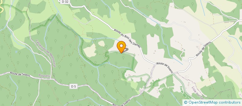 localisation de l'entreprise SCI BEAUMONT  LE VERDIER